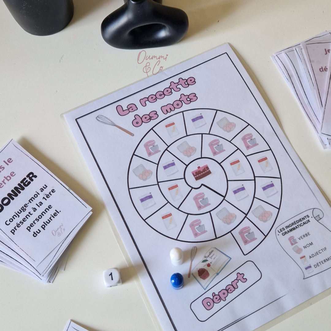 Jeu éducatif : La recette des mots – Image 2